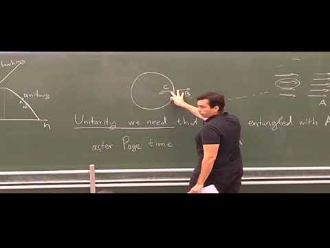 Kyriakos Papadodimas - Black hole information and spacetime behind the horizon, Lecture 2