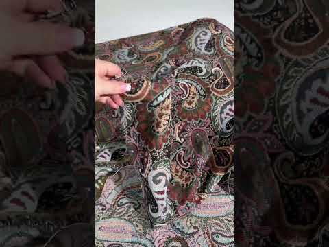 Jacquard Tapestry with Turkish Cucumber Patterns pristatymas per 1-4 d.d.