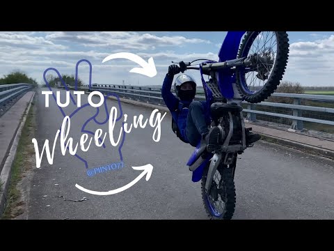 Tuto Wheeling en 2 étapes | Apprends à lever en 2min40 | Bike Life | @Piinto77