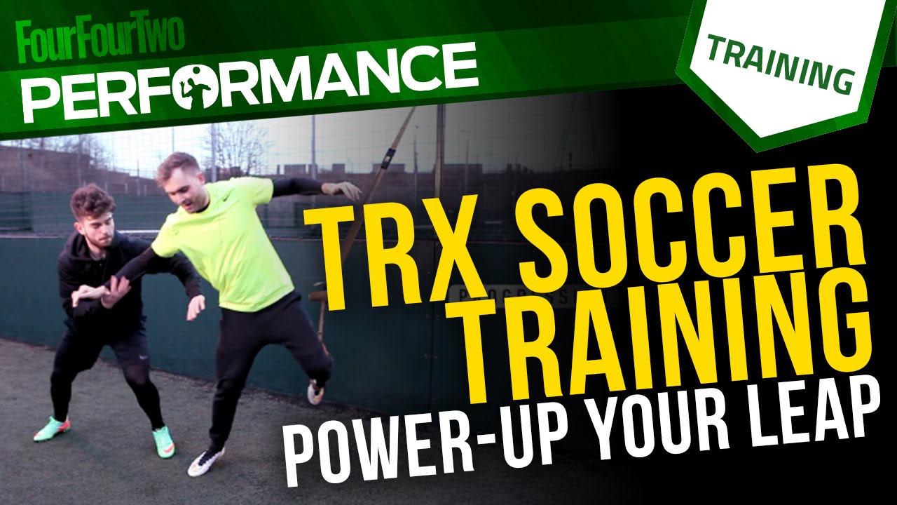 The TRX workout for football | Figure 8 hops - YouTube