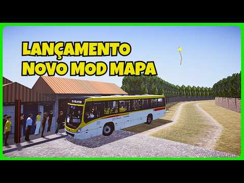 🟢Proton Bus Simulator | Novo Mod Mapa Aldeia dos Camarás Recife | PBS2 | Mods