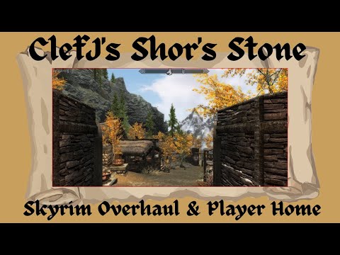 ClefJ's Shor's Stone - village overhaul plus player home - Skyrim