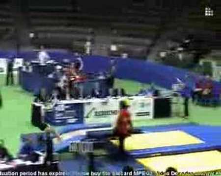 Simon Timmerman WAGC 2007 Québec DMT trampoline reeks 1