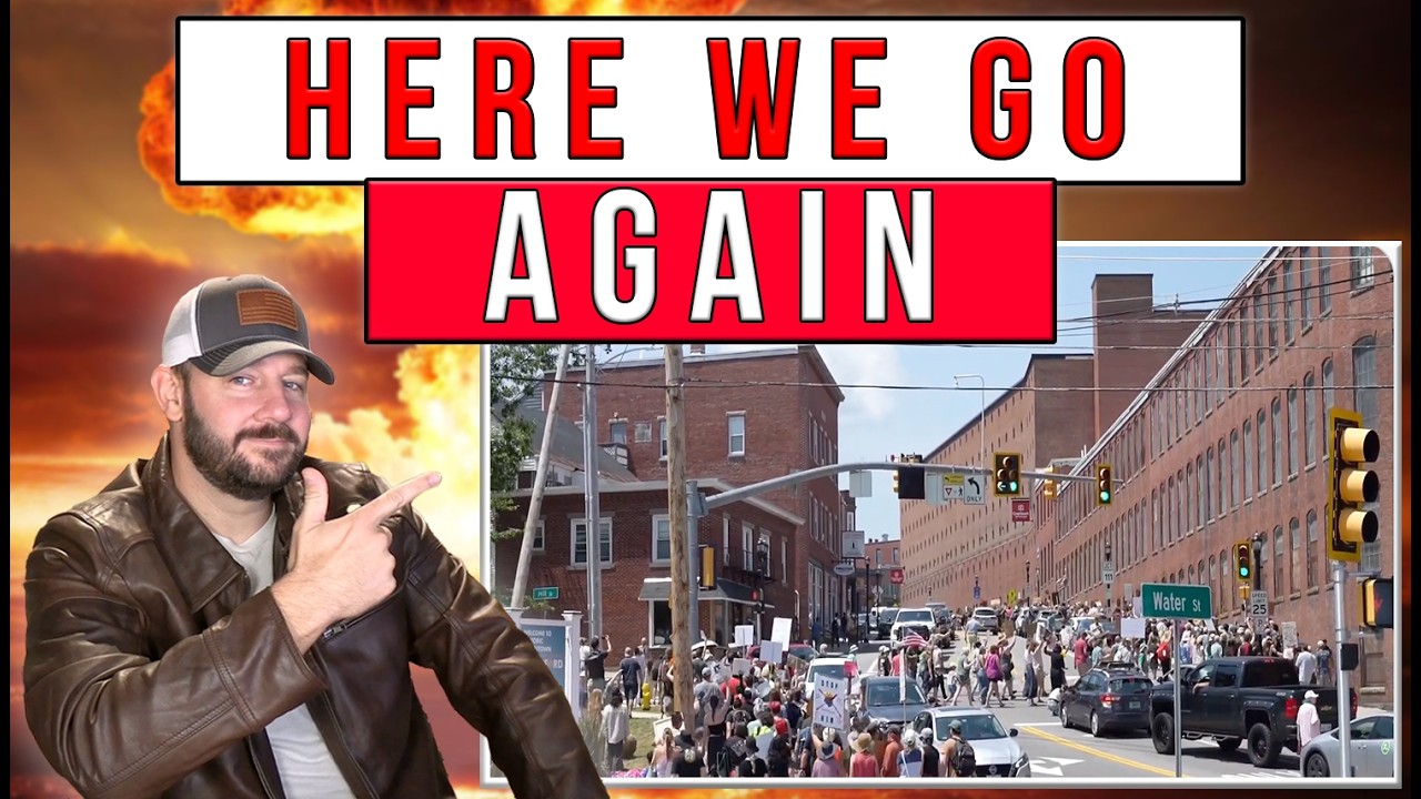 BREAKING | Another ICE Shooting & The Violent "Protests" Have ALREADY STARTED... This Time In MAINE