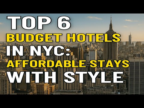Top 6 Budget Hotels in NYC: Affordable Stays with Style!