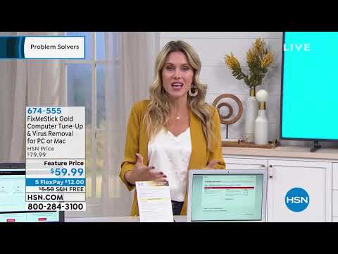 FixMeStick Gold Computer TuneUp   Virus Removal for 3 PC...