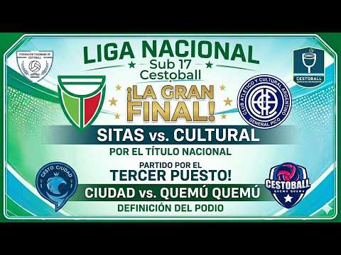 ¡VIVÍ LAS FINALES DE LA LIGA NACIONAL SUB 17 DE CESTOBALL!