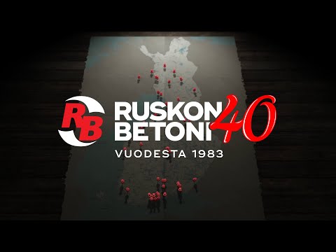 Ruskon Betoni 40 – Betoniosaamista jo vuodesta 1983