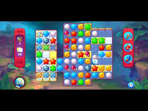 Fishdom Hard level 7624 no boosters フィッシュダム