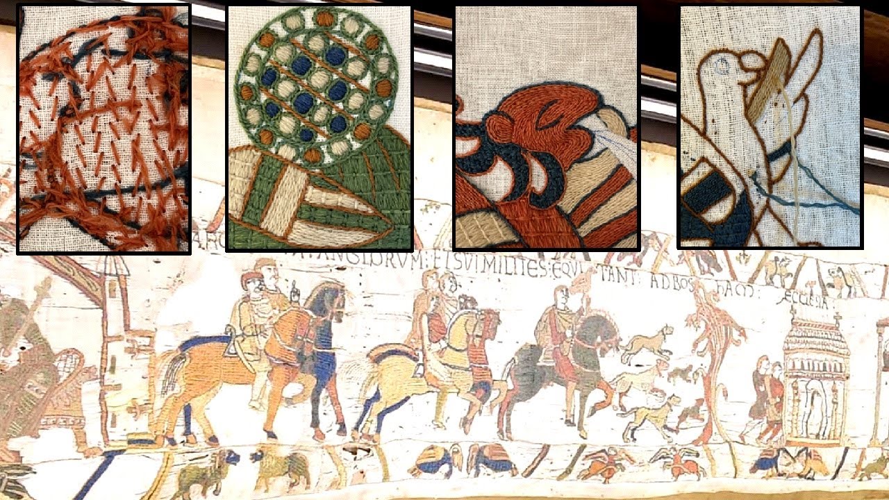 How many stitches does it take to make the Bayeux Tapestry?