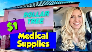 Medical Supplies for a Dollar! DOLLAR TREE Store Medications
