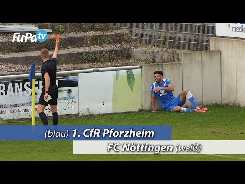 1. CfR Pforzheim vs. FC Nöttingen: HIGHLIGHTS der Begegnung am 15.9.2021