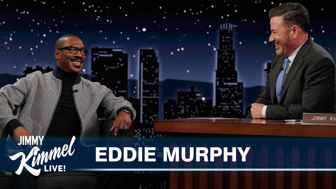 Eddie Murphy on Iconic Celebrity Filled Photo, $100,000 Bet with Richard Pryor & New Christmas Movie