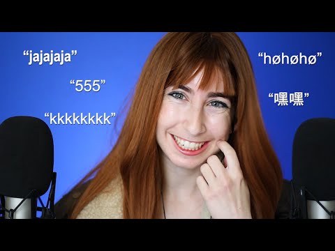 ASMR Laughing In 20+ Different Languages *Binaural Whispered*