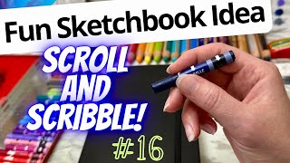 🎨 Scroll and Scribble 16! SPOOKY 👀