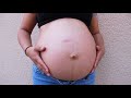 A Mother In Her Ninth Month Of Pregnancy
