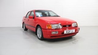 A Ford Sierra Sapphire 2WD Cosworth with 29,469 miles from the Renowned Bonkers Collection - SOLD!