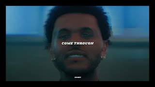 Kadr z teledysku Come Thru tekst piosenki The Weeknd