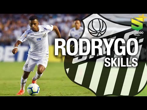 Rodrygo - Magic Skills, Dribles & Gols - Santos | HD