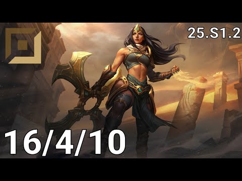 Sivir ADC vs Vayne - EUW diamond | Patch 25.S1.2