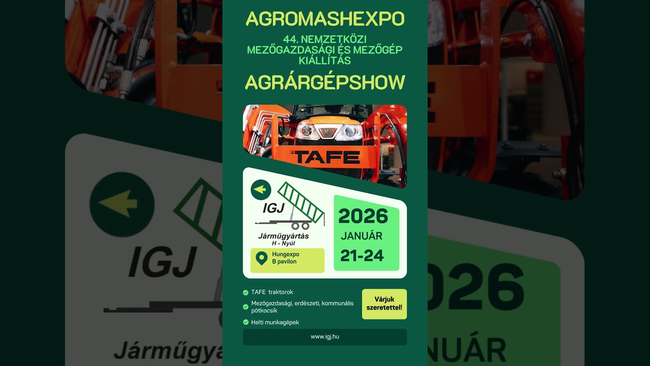 IGJ Járműgyártás az AROMASHEXPÓN