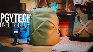 Can a 16L Backpack Hold All My Camera Gear?  PGYTECH One Go Lite (Unboxing & First Impressions)