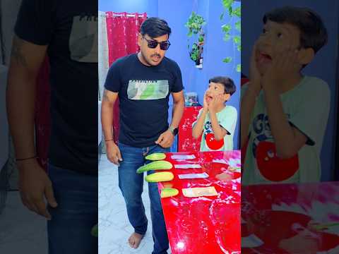 Dekho Meri Taqat 😱🥒 Kheera Challenge 😲😂😜#superseupervlogs #shorts funny video