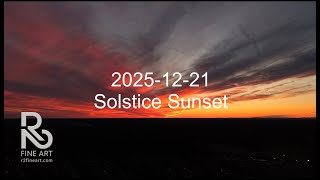2025-12-21 Solstice Sunset from 390’