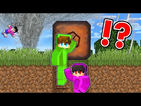 EPIC TORNADO VS Most Secured Bunker | Minecraft!