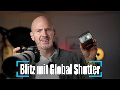 Fotografieren mit Blitz und Global Shutter