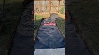 What fabric for installing pavers? #geotextile #woven #landscaping #construction #pavers #patio