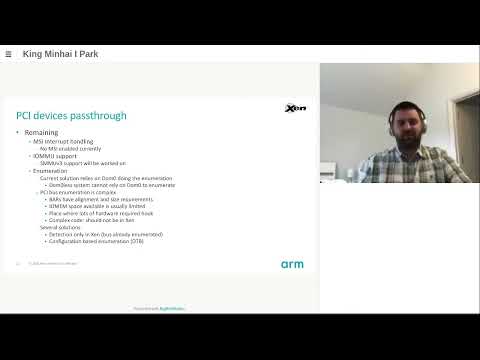 Arm Contributions to Xen Based Safety Systems - Bertrand Marquis, Arm Ltd