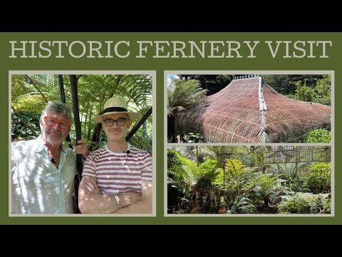 Historic Fernery Visit: the 19th century Mt Macedon estate Ard Choille has some amazing features!