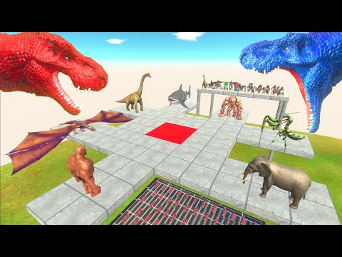 Battle Royale Tournament on Dynamite Arena Season 2 - Animal Revolt Battle Simulator