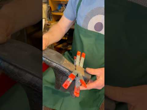 Heels and toes instead of soles #sustainability #shoemaker #cobbler #vibram #shoes