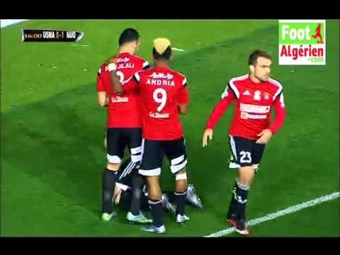 Ligue 1 Algérie (16e journée) : USM Alger 1 - NA Hussein Dey 1 (résumé de la 1er mi-temps)