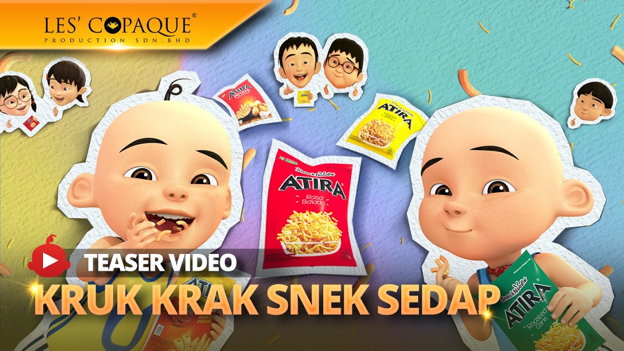 Upin & Ipin Musim 19 - Kruk Krak Snek Sedap (Episod Baru)
