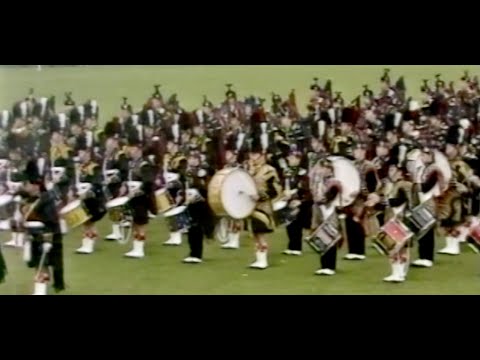 Massed Bands of the Scottish Division 1977
