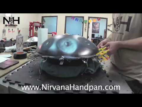 Building a Handpan - Start to Finish - Nirvana Handpan