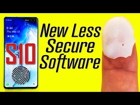 We HACKED the S10+ Fingerprint Sensor!