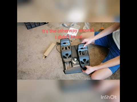 Unboxing and reviewing the Thrustmaster T.Flight Rudder Pedals/TFRP.