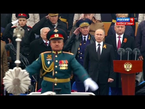 National Anthem of Russia - Hymne National de la Russie (Victory Day 2017 Parade)