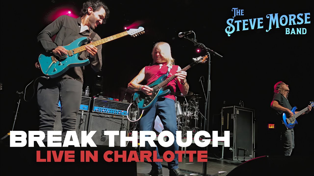 Steve Morse Band - BREAK THROUGH (Live in Charlotte 2025) - YouTube