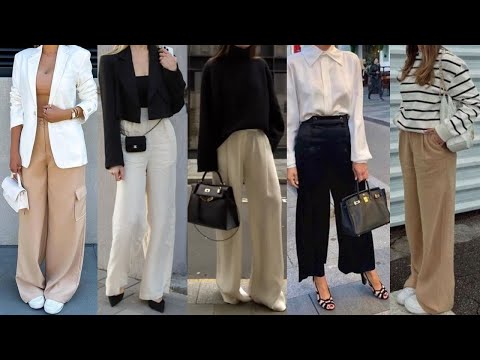 COMO VESTIR BIEN CON ROPA BASICA Y ELEGANTE/ COMBINACINES DE ROPA ATEMPORALES CASUALES Y ELEGANTES