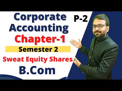 Corporate Accounting Chapter 1 Issue of Shares Concept Types of Shares