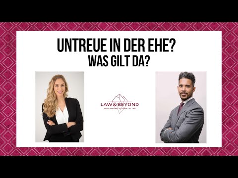 Untreue in der Ehe - Was gilt da?