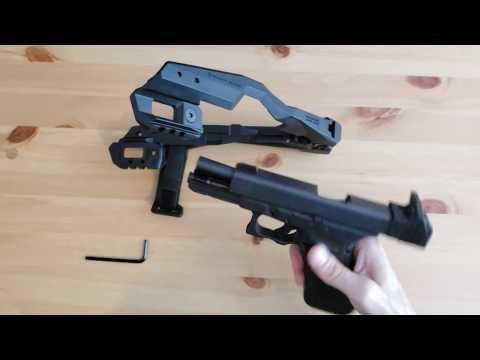Recover Tactical 20/20N Glock superlight PDW build \u0026 GB20 Glass breaker, Cheek rest Review Part 3/3