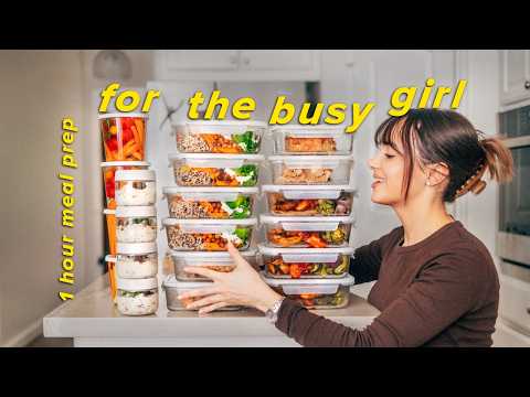 1 Hour prep for late Autumn - 16 high-protein low-cal meals