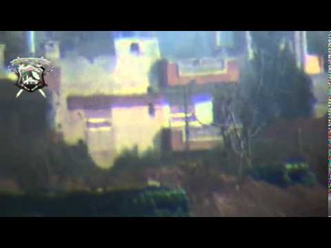 رصد مقرات النظام على جبهة الكم في ريف حمص من قبل كتيبة أسود الأرض