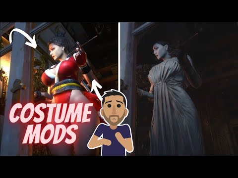 5 Resident Evil 8 Village Costume Mods Lady Dimitrescu - Part 3